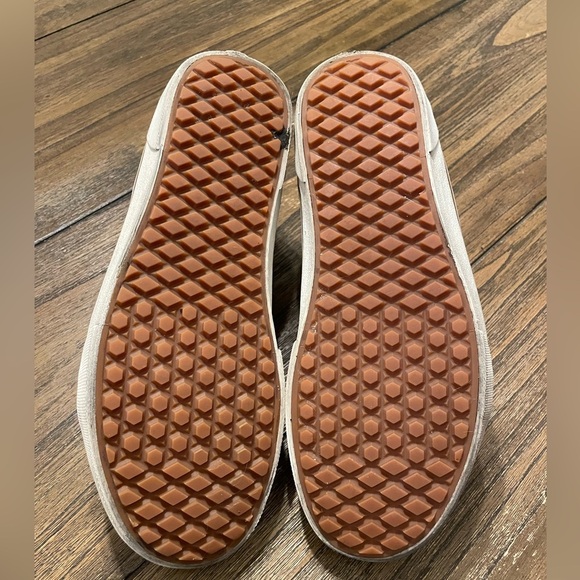 VANS Sk8 Scotchgard Women’s 10.5 Men’s 9 High Top Brown Suede Flannel Lined Shoe - Picture 7 of 9